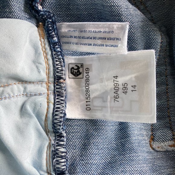 TOMMY HILFIGER 90s High Rise Curve Jeans with print 14 - Picture 16 of 16